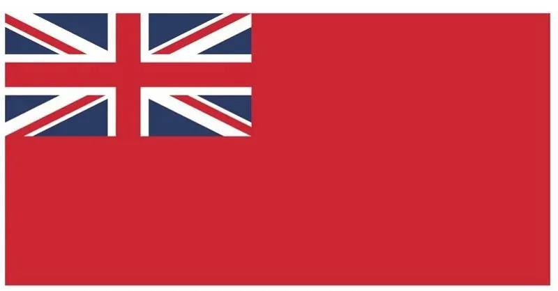 Meridian Zero Printed Red Ensign - 40 x 68.5cm